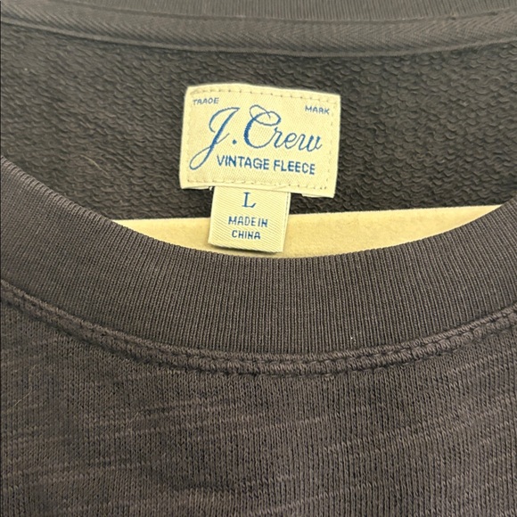 J. Crew Charcoal Sweatshirt - Picture 2 of 2